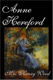 Cover of: Anne Hereford