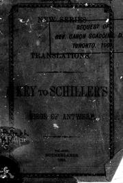 Key to Schiller's Siege of Antwerp by Friedrich Schiller