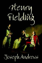 Cover of: Joseph Andrews by Henry Fielding