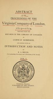 Cover of: Collections of the Virginia Historical Society.