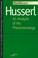 Cover of: Husserl