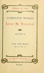 Cover of: Complete works.