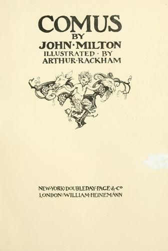 Comus. by John Milton