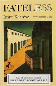 Cover of: Fateless by Imre Kertész