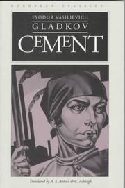 Cover of: Cement (European Classics)