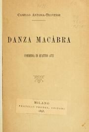 Cover of: Danza macàbra: commedia in quattro atti.