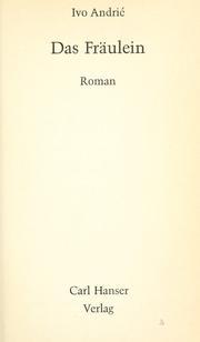 Cover of: Das Fräulein: Roman.