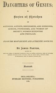 Cover of: Daughters of genius by James Parton