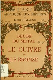 Cover of: Décor du métal by Lucien Magne