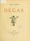 Cover of: Degas.