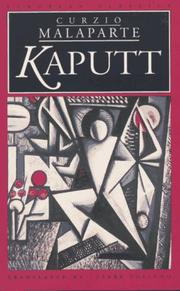 Cover of: Kaputt by Curzio Malaparte