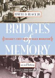 Cover of: Bridges of memory by Timuel D. Black