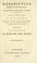 Cover of: Description des tombeaux qui ont été découverts à Pompeï dans l'année 1812