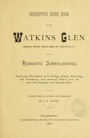 Descriptive guide book of the Watkins glen by M Ells