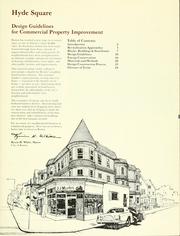 Cover of: Design guidelines for commercial property improvement: hyde square. | Boston Neighborhood Development Agency.