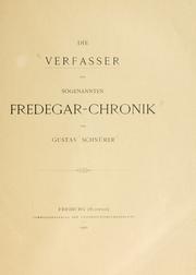 Cover of: Verfasser der sogenannten Fredegar-Chronik