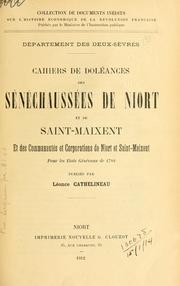 Département des Deux-Sèvres by Léonce Cathelineau