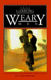 Cover of: Weary men