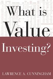 Cover of: What Is Value Investing?