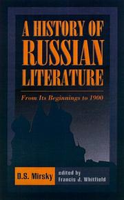 A history of Russian literature, from its beginnings to 1900 by Mirsky, D. S. Prince