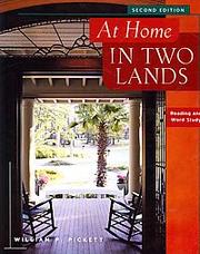 Cover of: At home in two lands by Pickett, William P.