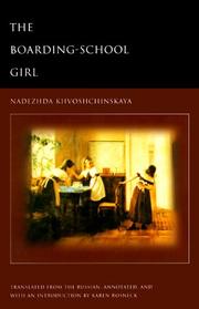 Cover of: The boarding-school girl by V. Krestovskīĭ