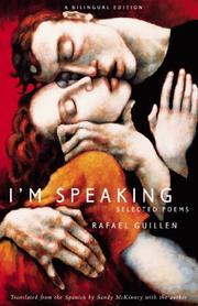 Cover of: I'm Speaking: Selected Poems
