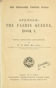 Cover of: The Faerie Queene by Edmund Spenser
