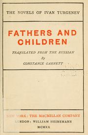Cover of: Fathers and children