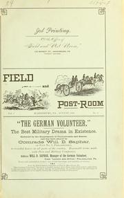 Cover of: Field and post room. by 