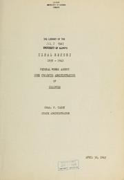 Cover of: Final report, 1935-1943