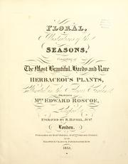 Cover of: Floral illustrations of the seasons