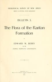 Cover of: The flora of the Raritan formation by Berry, Edward Wilber