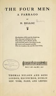 Cover of: The  four men by Hilaire Belloc