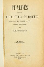 Cover of: Fualdés by Carlo Benvenuti, Carlo Benvenuti