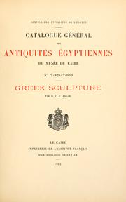 Cover of: Greek sculpture