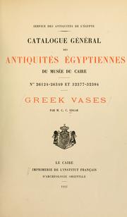 Cover of: Greek vases by C. C. Edgar