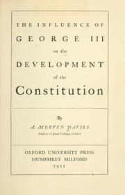 Cover of: The growth of the English constitution from the earliest times by Edward Augustus Freeman