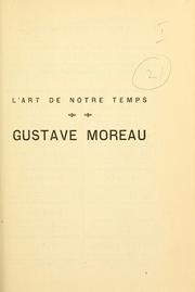 Cover of: Gustave Moreau. by Léon Deshairs