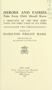 Cover of: Heroes and fairies
