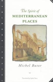 Cover of: The Spirit of Mediterranean Places (Marlboro Travel)