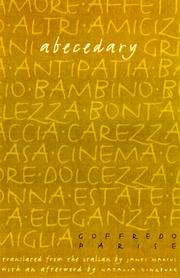 Cover of: Abecedary