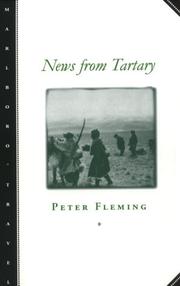 Cover of: News from Tartary: A Journey from Peking to Kashmir (Marlboro Travel)