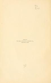 Cover of: Historical documents and notes. by Connecticut Historical Society