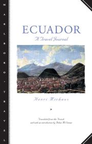 Ecuador by Henri Michaux