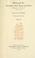 Cover of: History of the American field service in France, Friends of France", 1914-1917