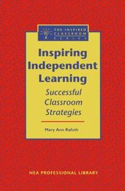 Inspiring Independent Learning by Mary Ann Rafoth