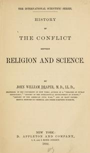 Cover of: History of the conflict between religion and science. by John William Draper