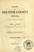 Cover of: History of Decatur County, Indiana