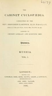 Cover of: history of Russia.